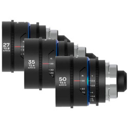 Laowa Nanomorph S35 Prime 3-Lens Bundle (27,35,50mm) (Blue) PL + EF