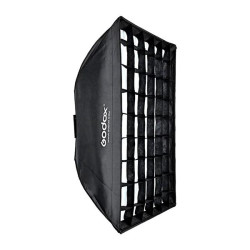 Godox Softbox rectangular 80 x 120 cm con Grid y montura Bowens - SB-FW80120