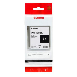 Tinta Canon PFI-120 Black de 130 ml para impresoras imagePROGRAF - PFI-120BK
