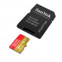 Sandisk tarjeta de memoria Micro SDXC Extreme 64 GB UHS-I de 170 MBS - Adaptador incluido