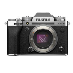 Fujifilm X-T5 Plata | Fuji X-T5 Silver | Vista frontal sensor Aps-c