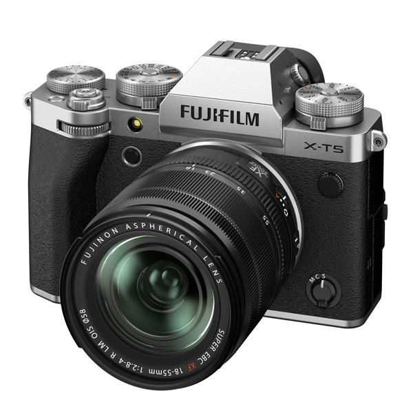 Fujifilm X-T5 Silver + 18-55 mm F2.8-4, Fuji XT5, Preventa