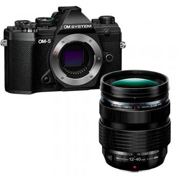 OM System OM-5 Black + M.Zuiko Digital ED 12-40 mm F2.8 PRO II | Comprar OM-5