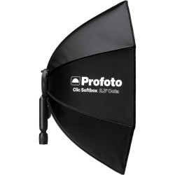 Profoto Clic Softbox 70 cm Octa - Vista lateral