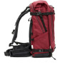 Mochila NYA-EVO Fjord 60-C Action Pack Econyl Canyon Red - Vista lateral