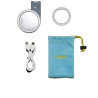Joby Led Beamo Ring Light Magsafe Gris - Conjunto completo