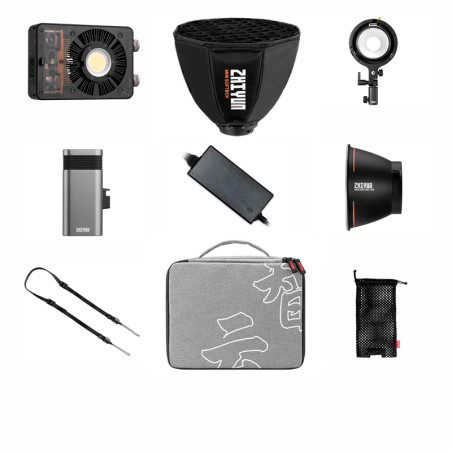 Zhiyun Cob Led Molus X100 Pro - Conjunto completo
