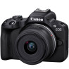 Canon EOS R50 Negra + RF-S 18-45 mm IS STM Creator kit KIT - Vista frontal