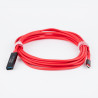 AREA51 SAN CLEMENTE PRO + USB-C TO USB 3.0 FEMALE EXTENSION THETHER CABLE 4.5M ROJO