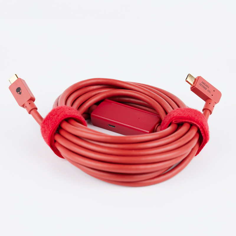 AREA51 GROOM LAKE USB - C RIGHT ANGLE TO USB - C TETHER CABLE 4.6 M