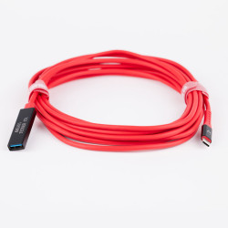 AREA51 SAN CLEMENTE PRO + USB-C TO USB 3.0 FEMALE EXTENSION THETHER CABLE 4.5M NEGRO