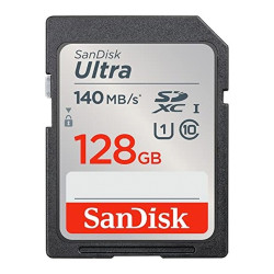 SanDisk Tarjeta Memoria SDXC 128Gb Ultra 140Mb/s Clase 10 | Comprar SD 128 GB