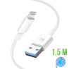 CABLE SYNC GSM LIGTHING PARA IPHONE 1,5M BLANCO PRE  173640