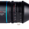 Objetivo Anamorfico Sirui 50 mm T2.9 1.6X Full Frame E-Mount | Comprar objetivo anamórfico blue flare