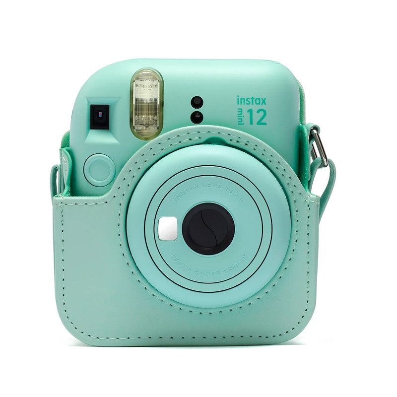 Fujifilm Funda para cámara Instax Mini 12, color azul pastel