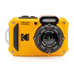 Cámara subacuática Kodak Pixpro WPZ2 Amarilla - Hasta 15 metros 16 Mpx y zoom óptico de 4 aumentos