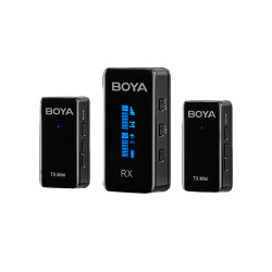 Boya XM6 S2 Mini (2 TX-1 RX) | Comprar kit de microfonía inalámbrica Boya