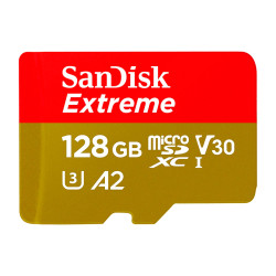 SANDISK TARJETA EXTREME MICRO SDXC UHS-I 128GB-190MB/s