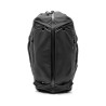 Peak Design Travel Duffelpack 65L Black - asas guardads para su uso como bolsa de mano