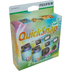 Fujifilm Bipack Cámaras Quicksnap 27 exposiciones con flash