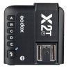 Godox Disparador TTL X2T-F Para Fujifilm - plano cenital con zapata de flash