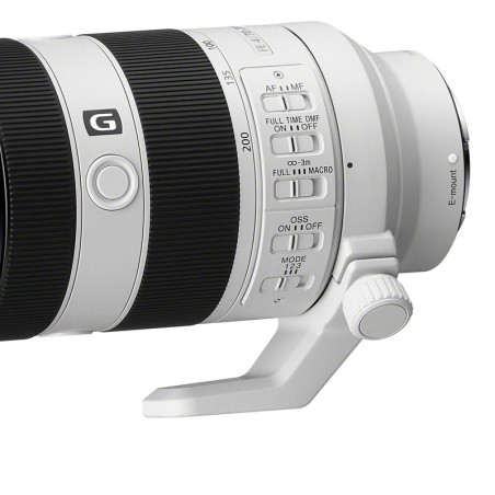 Sony FE 70-200 mm F4 G OSS II - Diales de control