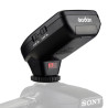 Godox XPRO-S Transmisor TTL para Sony - ejemplo en cámara (no incluida)