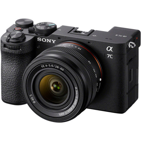 Sony Alpha 7C Mark II Black + FE 28-60 mm F4-5.6 | ILCE7CM2LB | Alpha 7CMII Negra
