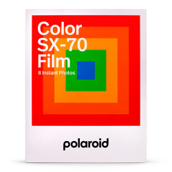 Polaroid SX-70 Color de 8 Copias - Película instantánea Polaroid Originals 4676