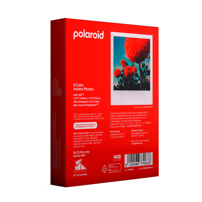  Polaroid Originals Color Film for SX-70 (4676),White