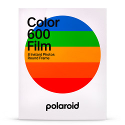 Polaroid Color Film 600 I-Type Round Frames - Instantáneas circulares