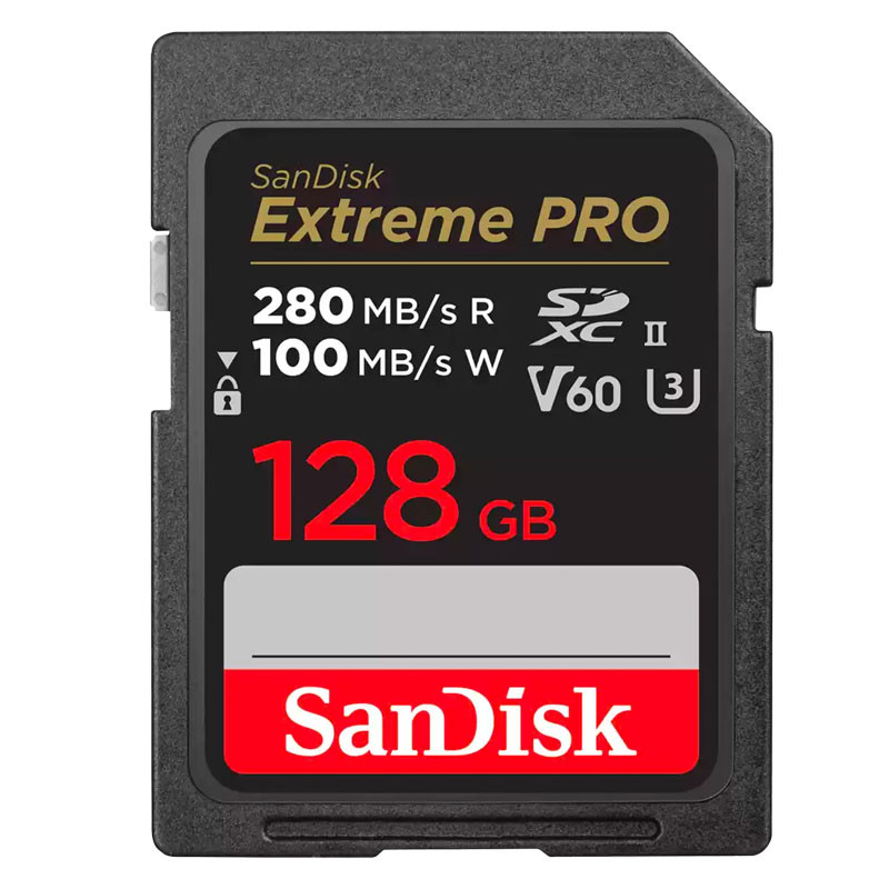 Sandisk Extreme Pro SDXC UHS-II 128 GB