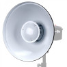 Godox Beauty Dish BDR-W420 Blanco con montura Bowens - Ejemplo de uso (unidad de iluminación no incluida)