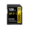 Tarjeta de memoria SD Lexar Pro Gold Series UHS-II 2000x 128 GB V90