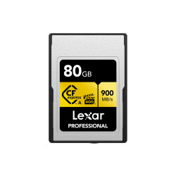 TARJATE LEXAR CFexpress Tipo A Serie GOLD 80GB 900MB/S
