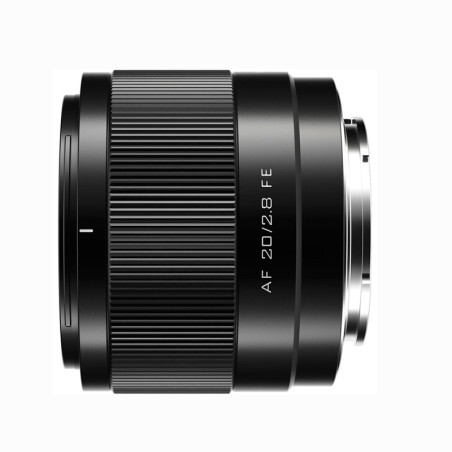 Viltrox AF 20 mm F2.8 para Sony E-Mount - En horizontal