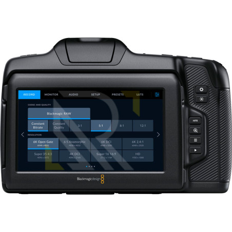 Blackmagic Cinema Camera 6K - pantalla 5 pulgadas