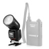 Godox V1PRO para Nikon | Flash Speedlite TTL - ejemplo de alimentación externa (opcional)
