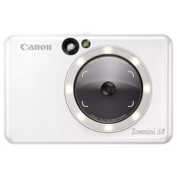 Canon Pocket Zoemini S2 Pearl White