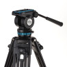 Benro KH26P | Trípode con doble tubo de aluminio y rótula de vídeo - Rótula de vídeo