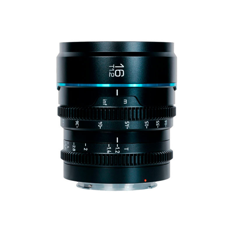 SIRUI Nightwalker 16 mm T1.2 S35 Black Canon RF-S | Objetivos vídeo y cine | SIRUI | Foto Ruano PRO