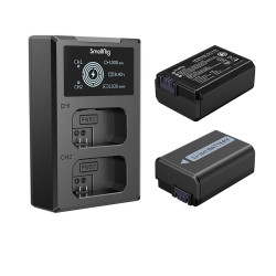Smallrig 3818 NP-FW50 Camera Battery And Charger Kit