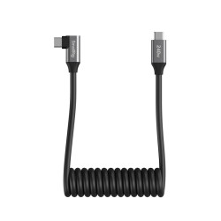 Smallrig 5730 USB-C Data Cable Coiled (Straight To Angled)