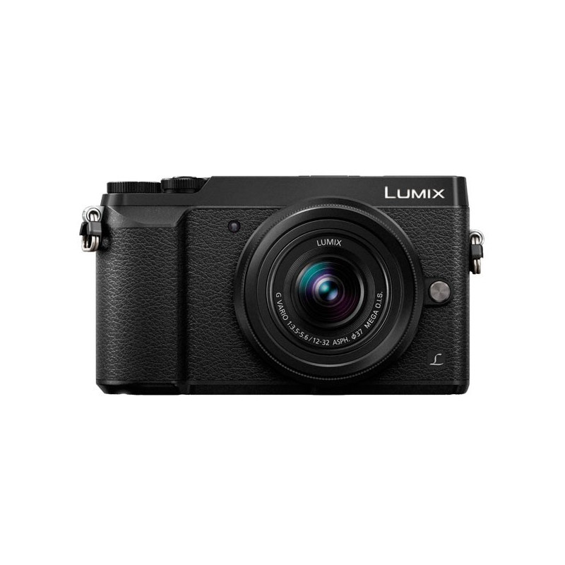 Lumix GX80 + 12-32mm - Cámara sin espejo Panasonic GX80 - DMC-GX80K  -  imagen frontal